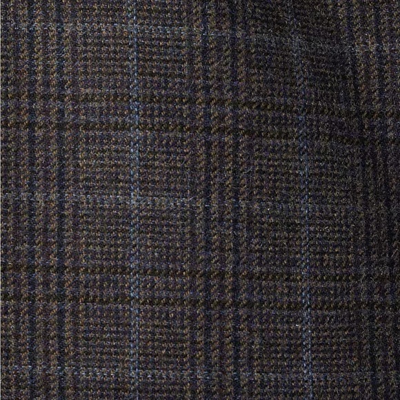 J crew grey brown Classic-fit Thompson plaid wool-blend blazer - Picture 6 of 9